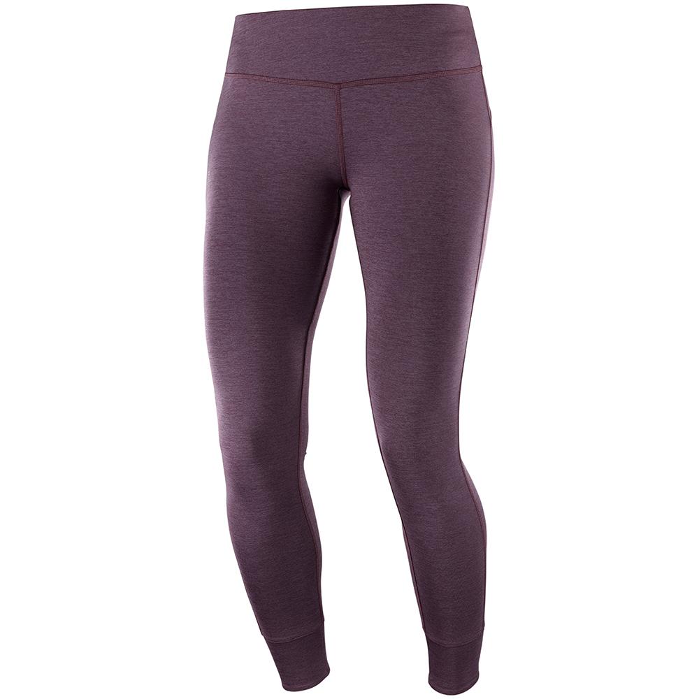 Salomon Singapore Womens Tights - COMET TECH LEG W Purple | 68935-SNPF